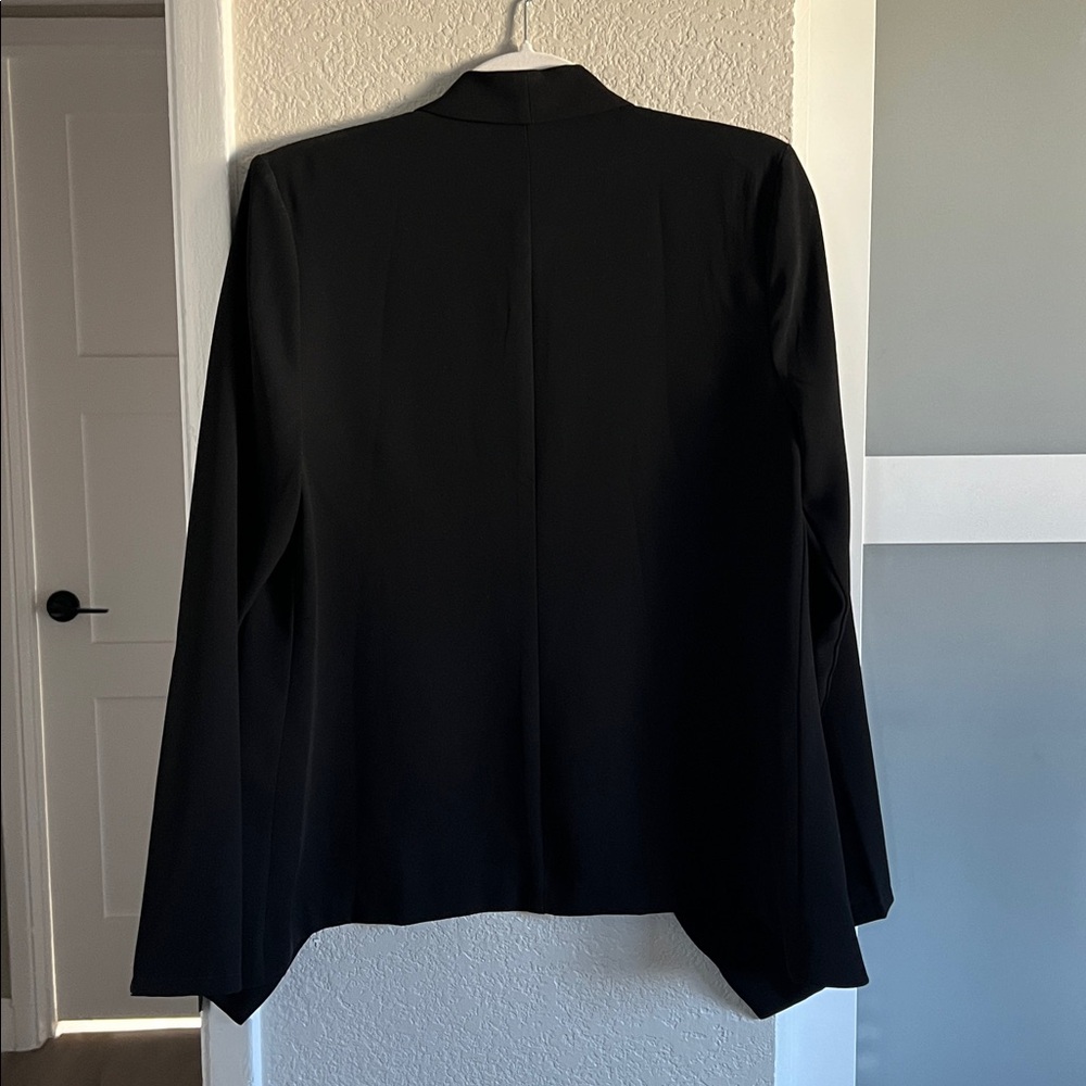 Lulu's Miss Punctuality Black Lightweight Blazer - Picture 5 of 5